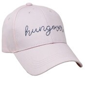 Wholesale - Pink Embroidery Hat- Hungover C/P 24, UPC: 885114879441